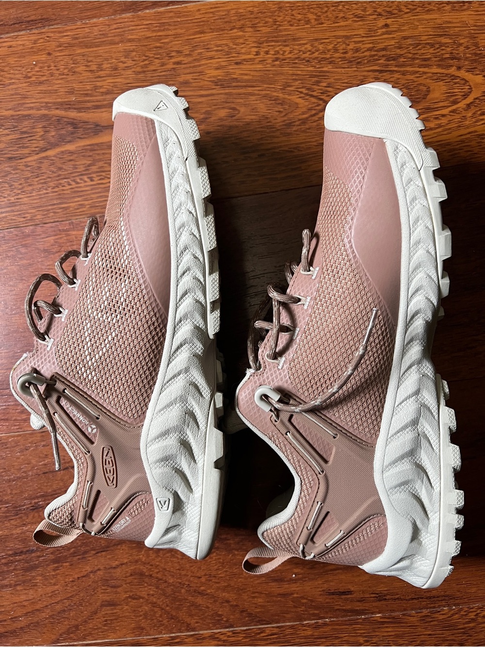 Keen NXIS EVO Waterproof Hiking Shoes - Women's 11 Warm Taupe/Raw Umber